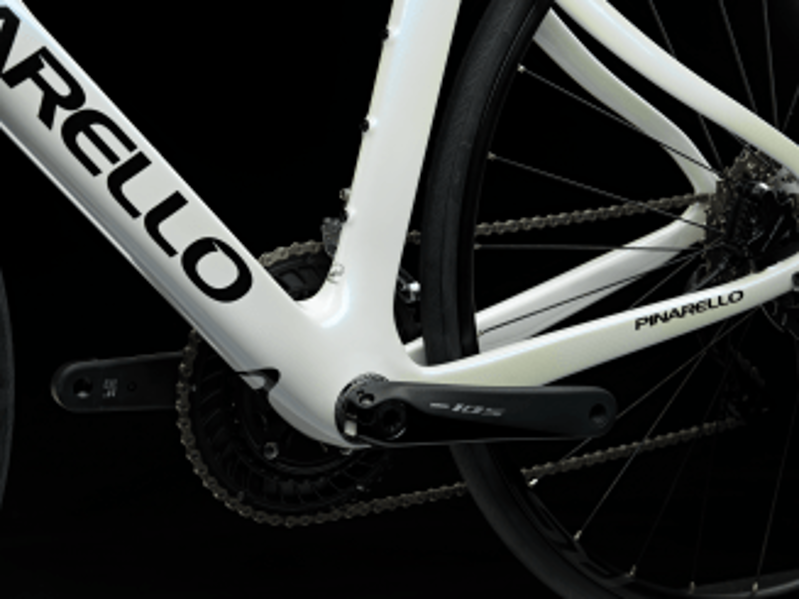 Pinarello X1 with 105 12 Speed and Shimano Wheels in PEARL WHITE-6